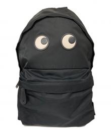 ANYA HINDMARCH（アニヤ・ハインドマーチ）の古着「Eyes Back pack/アイズバックパック」｜ブラック