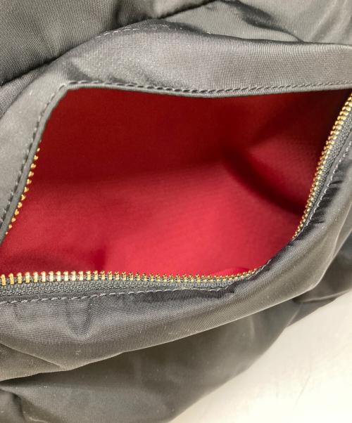 ANYA HINDMARCH（アニヤ・ハインドマーチ）ANYA HINDMARCH (アニヤ・ハインドマーチ) Eyes Back pack/アイズバックパック ブラックの古着・服飾アイテム