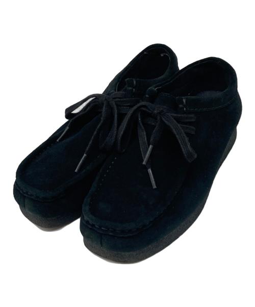 CLARKS（クラークス）CLARKS (クラークス) ワラビーシューズ ブラック サイズ:23.5㎝の古着・服飾アイテム
