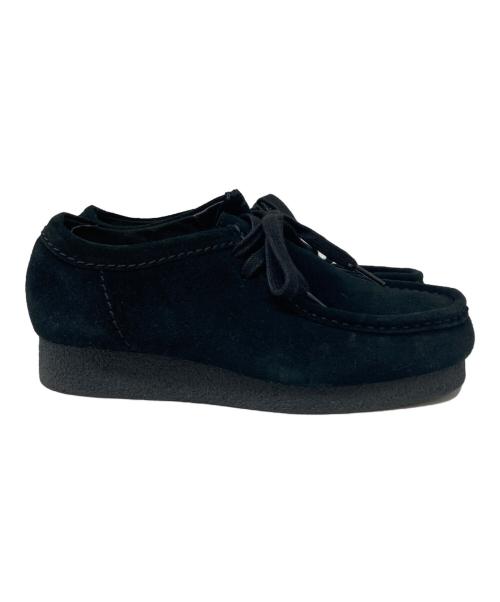 CLARKS（クラークス）CLARKS (クラークス) ワラビーシューズ ブラック サイズ:23.5㎝の古着・服飾アイテム