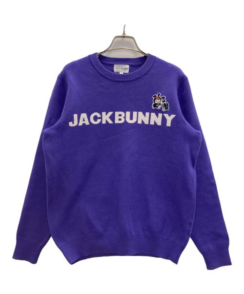 JACK BUNNY（ジャックバニー）JACK BUNNY (ジャックバニー) クルーネックニット パープル サイズ:4の古着・服飾アイテム