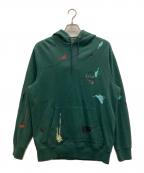 PAUL SMITHポールスミス）の古着「プルオーバーパーカー」｜グリーン