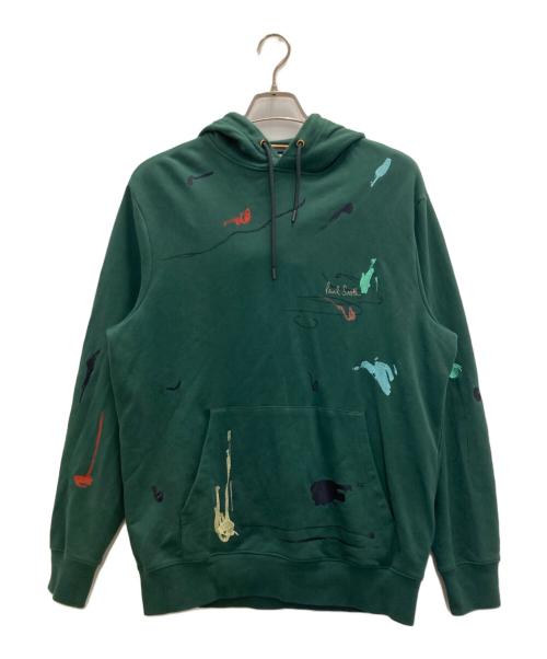 PAUL SMITH（ポールスミス）PAUL SMITH (ポールスミス) プルオーバーパーカー グリーン サイズ:Sの古着・服飾アイテム