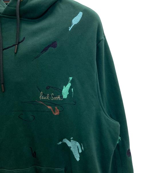 PAUL SMITH（ポールスミス）PAUL SMITH (ポールスミス) プルオーバーパーカー グリーン サイズ:Sの古着・服飾アイテム