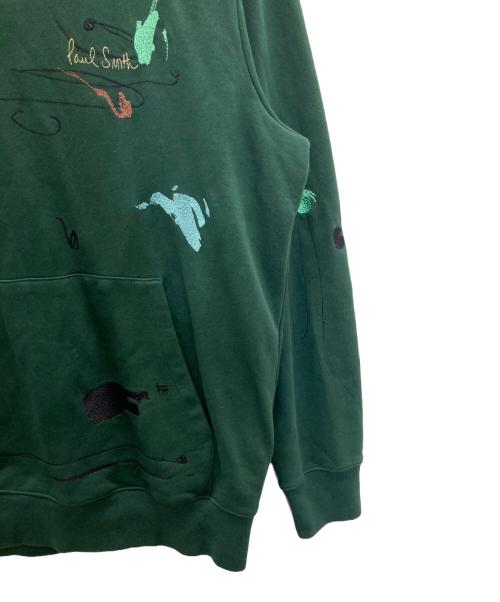 PAUL SMITH（ポールスミス）PAUL SMITH (ポールスミス) プルオーバーパーカー グリーン サイズ:Sの古着・服飾アイテム