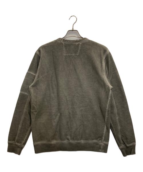 C.P COMPANY（シーピーカンパニー）C.P COMPANY (シーピーカンパニー) Crewneck I.C.E. Lens Sweatshirt ブラウン サイズ:Ｍの古着・服飾アイテム