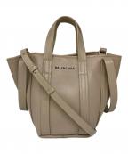 BALENCIAGAバレンシアガ）の古着「エブリデイ2.0ノースサウスショルダートートバッグ」｜ベージュ
