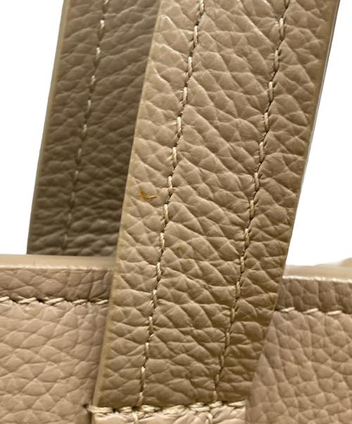 BALENCIAGA（バレンシアガ）BALENCIAGA (バレンシアガ) エブリデイ2.0ノースサウスショルダートートバッグ ベージュの古着・服飾アイテム
