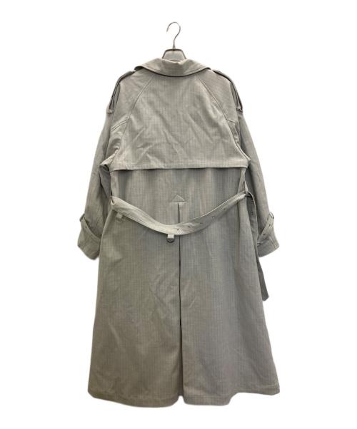 THE TOE（ザ・トゥー）THE TOE (ザ・トゥー) Meteora Trench Coat グレー サイズ:Mの古着・服飾アイテム