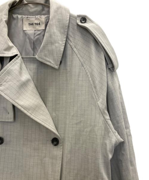 THE TOE（ザ・トゥー）THE TOE (ザ・トゥー) Meteora Trench Coat グレー サイズ:Mの古着・服飾アイテム