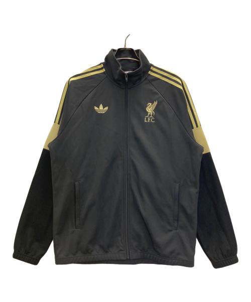 adidas Originals（アディダスオリジナル）adidas originals (アディダスオリジナル) リヴァプールFC LIFESTYLER トラックトップ グレー サイズ:2XLの古着・服飾アイテム