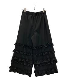 fig LONDON（フィグロンドン）の古着「DECO pants」｜ブラック