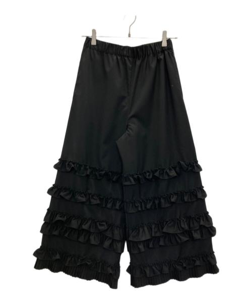 fig LONDON（フィグロンドン）fig London (フィグロンドン) DECO pants ブラック サイズ:FREEの古着・服飾アイテム