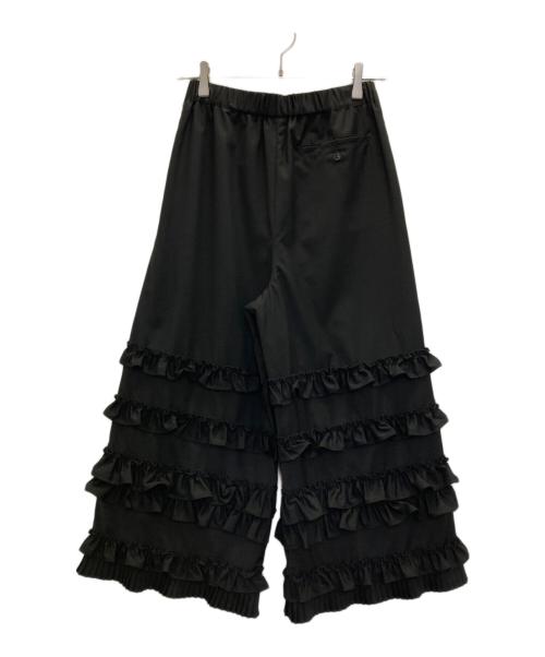 fig LONDON（フィグロンドン）fig London (フィグロンドン) DECO pants ブラック サイズ:FREEの古着・服飾アイテム
