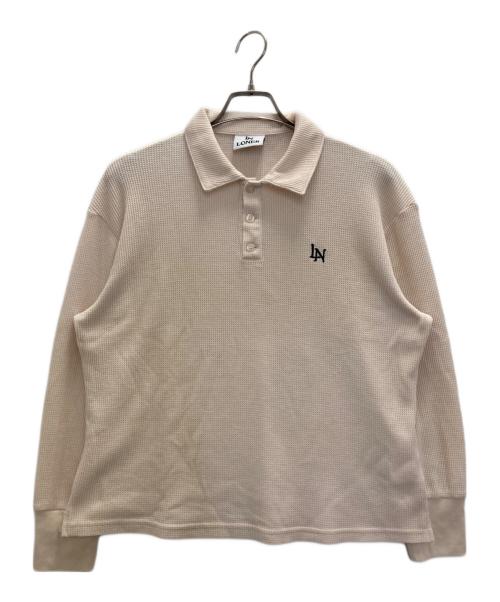 LONER（ロナー）LONER (ロナー) ポロシャツ ベージュ サイズ:Mの古着・服飾アイテム