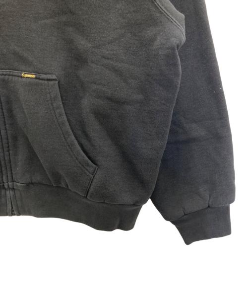 SUPREME（シュプリーム）Supreme (シュプリーム) REVERSIBLE WORK ZIP UP HOODED SWEATSHIRTS ブラック サイズ:Sの古着・服飾アイテム