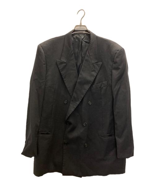 Christian Dior MONSIEUR（クリスチャンディオールムッシュ）Christian Dior MONSIEUR (クリスチャンディオールムッシュ) ダブルジャケット ブラック サイズ:56の古着・服飾アイテム