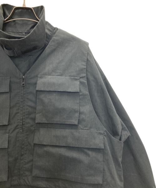 GRAMICCI（グラミチ）GRAMICCI (グラミチ) F/CE. (エフシーイー) LAYERED OUTERWEAR グレー サイズ:Lの古着・服飾アイテム