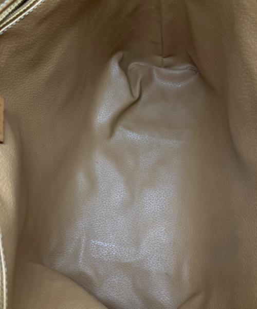CELINE（セリーヌ）CELINE (セリーヌ) マカダム柄トートバッグ ブラウンの古着・服飾アイテム