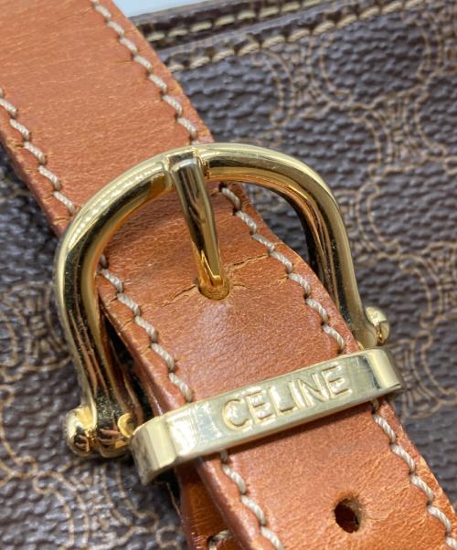 CELINE（セリーヌ）CELINE (セリーヌ) マカダム柄トートバッグ ブラウンの古着・服飾アイテム