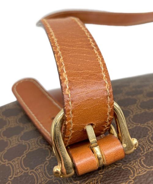 CELINE（セリーヌ）CELINE (セリーヌ) マカダム柄トートバッグ ブラウンの古着・服飾アイテム