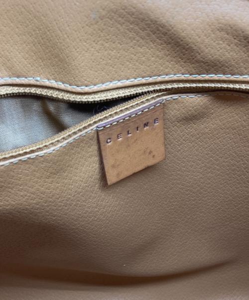 CELINE（セリーヌ）CELINE (セリーヌ) マカダム柄トートバッグ ブラウンの古着・服飾アイテム