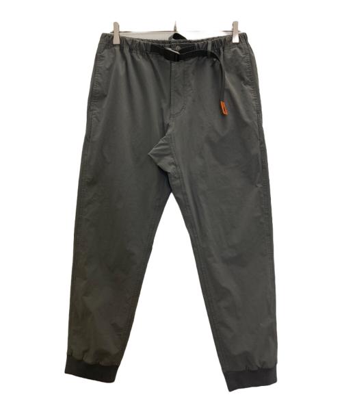 GRAMICCI（グラミチ）GRAMICCI (グラミチ) ROSSO (ロッソ) 別注 4WAYストレッチリブジョガーパンツ グレー サイズ:Lの古着・服飾アイテム