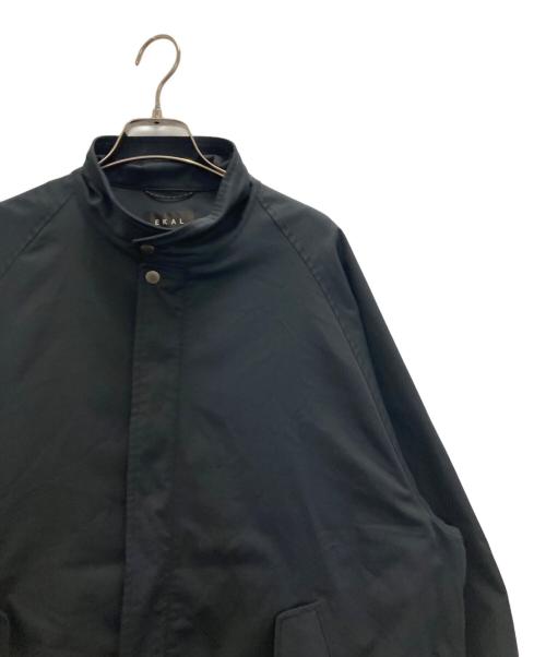 EKAL（エカル）EKAL (エカル) SOLOTEX ツイルスタンドジャケット ネイビー サイズ:Lの古着・服飾アイテム