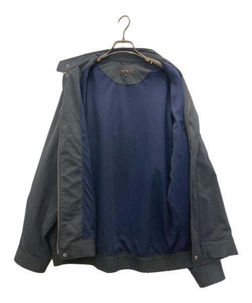 EKAL（エカル）EKAL (エカル) SOLOTEX ツイルスタンドジャケット ネイビー サイズ:Lの古着・服飾アイテム