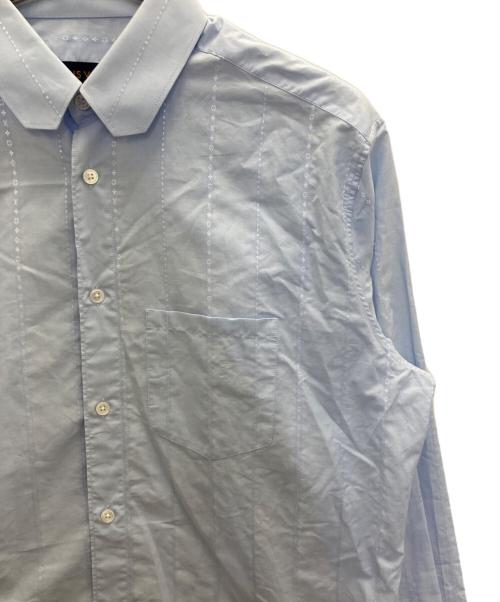 LOUIS VUITTON（ルイ ヴィトン）LOUIS VUITTON (ルイ ヴィトン) モノグラムストライプシャツ ブルー サイズ:40の古着・服飾アイテム