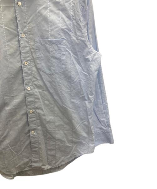 LOUIS VUITTON（ルイ ヴィトン）LOUIS VUITTON (ルイ ヴィトン) モノグラムストライプシャツ ブルー サイズ:40の古着・服飾アイテム