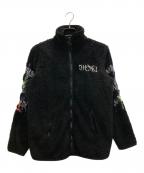 DIESELディーゼル）の古着「フリースジャケット」｜ブラック
