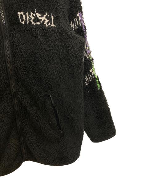 DIESEL（ディーゼル）DIESEL (ディーゼル) フリースジャケット ブラック サイズ:XSの古着・服飾アイテム