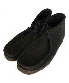 CLARKS ORIGINALS（クラークス オリジナルズ）の古着「ワラビーブーツ」｜ブラック
