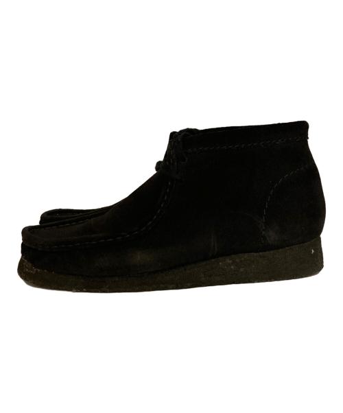 CLARKS ORIGINALS（クラークス オリジナルズ）Clarks Originals (クラークス オリジナルズ) ワラビーブーツ ブラック サイズ:25㎝の古着・服飾アイテム