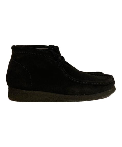 CLARKS ORIGINALS（クラークス オリジナルズ）Clarks Originals (クラークス オリジナルズ) ワラビーブーツ ブラック サイズ:25㎝の古着・服飾アイテム