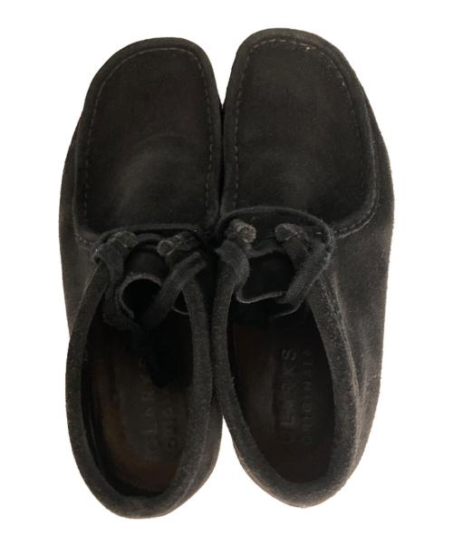CLARKS ORIGINALS（クラークス オリジナルズ）Clarks Originals (クラークス オリジナルズ) ワラビーブーツ ブラック サイズ:25㎝の古着・服飾アイテム