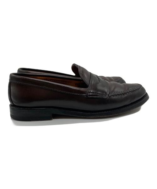 Alden（オールデン）Alden (オールデン) コードバンペニーローファー ブラウン サイズ:SIZE 6の古着・服飾アイテム