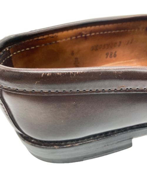 Alden（オールデン）Alden (オールデン) コードバンペニーローファー ブラウン サイズ:SIZE 6の古着・服飾アイテム