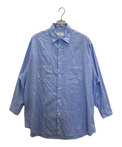 HERILL（ヘリル）HERILL (ヘリル) Suvin Workshirts ブルー サイズ:Ｍの古着・服飾アイテム