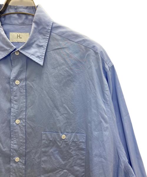 HERILL（ヘリル）HERILL (ヘリル) Suvin Workshirts ブルー サイズ:Ｍの古着・服飾アイテム