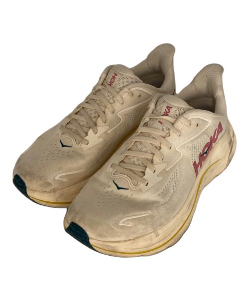 HOKA（ホカ）HOKA (ホカ) CLIFTON 10 WIDE アイボリー サイズ:25㎝の古着・服飾アイテム