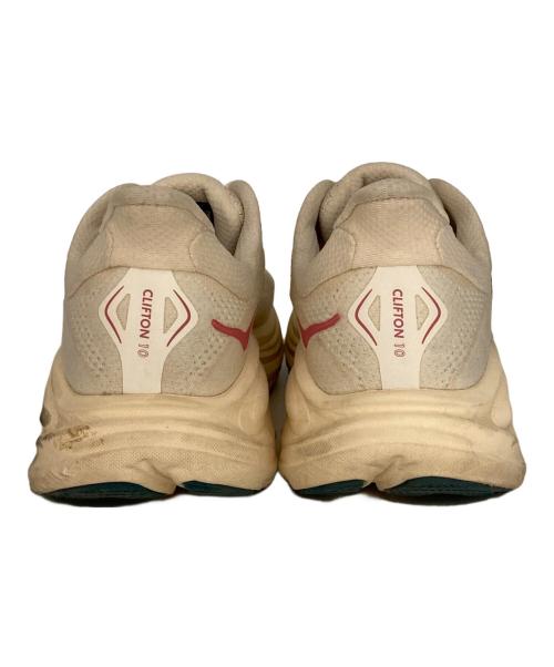 HOKA（ホカ）HOKA (ホカ) CLIFTON 10 WIDE アイボリー サイズ:25㎝の古着・服飾アイテム