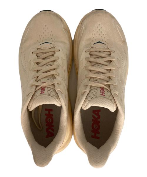 HOKA（ホカ）HOKA (ホカ) CLIFTON 10 WIDE アイボリー サイズ:25㎝の古着・服飾アイテム