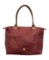 LONGCHAMP (ロンシャン) ル プリアージュ オリジナル M トートバッグ ブラウン：9000円