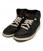 NIKEナイキ）の古着「Air Jordan 1 Retro High OG "Black/Metallic Silver/Gym Red"」｜ブラック