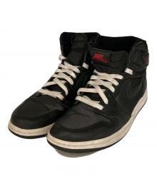 NIKE（ナイキ）の古着「Air Jordan 1 Retro High OG "Black/Metallic Silver/Gym Red"」｜ブラック
