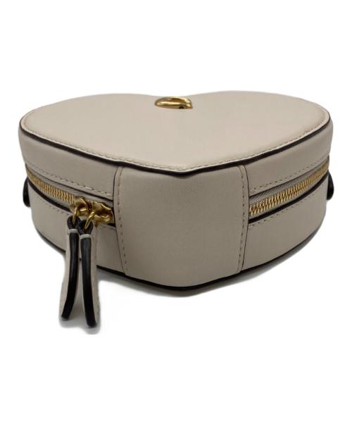 COACH（コーチ）COACH (コーチ) ハート クロスボディ 14 ベージュの古着・服飾アイテム