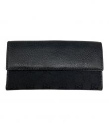 GUCCI（グッチ）の古着「長財布」｜ブラック