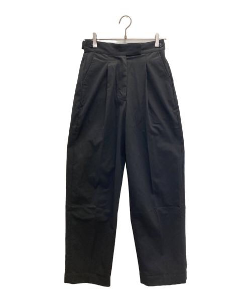 FRED PERRY（フレッドペリー）FRED PERRY (フレッドペリー) タックパンツ ブラック サイズ:UK8の古着・服飾アイテム